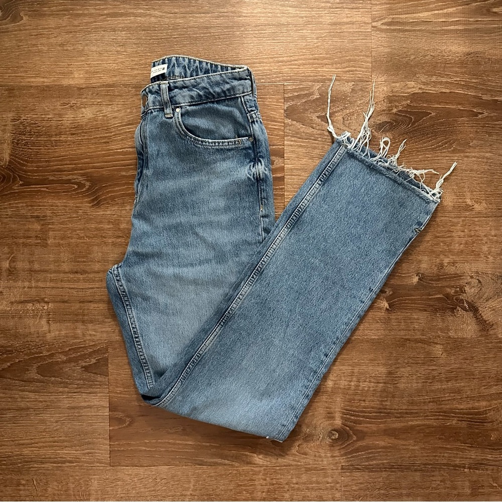 Zara Full-Length Straight Leg Jeans